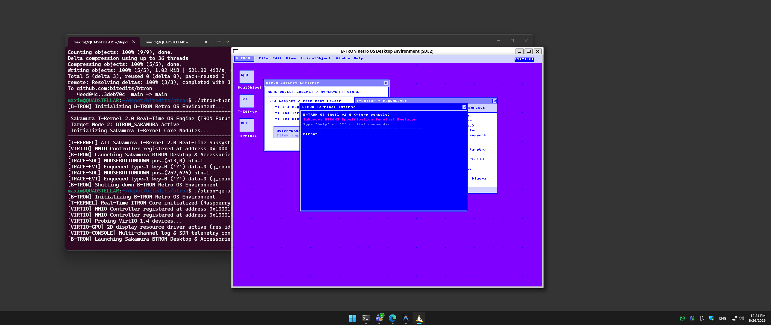QEMU VirtIO Synrc