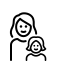 family: woman, girl