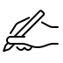 writing hand