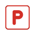 P button