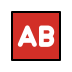 AB button (blood type)