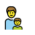 family: man, boy
