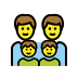 family: man, man, boy, boy
