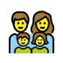 family: man, woman, girl, boy