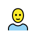 man: bald