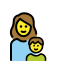 family: woman, boy