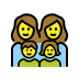 family: woman, woman, girl, boy