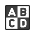 input latin uppercase