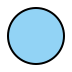 blue circle