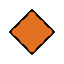 large orange diamond