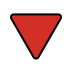 red triangle pointed down