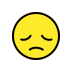 disappointed face
