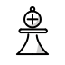 white chess bishop